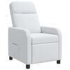 vidaXL Relaxfauteuil Wit Stof