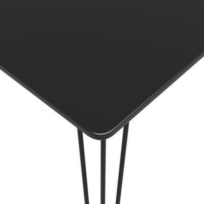 vidaXL 3-delige Barset zwart