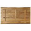 vidaXL Tafelblad met natuurlijke rand 100x60x2,5 cm massief mangohout