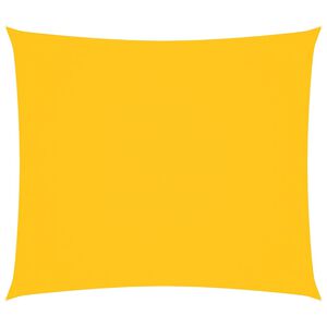 vidaXL Schaduwdoek rechthoekig 2x2,5 m oxford stof geel