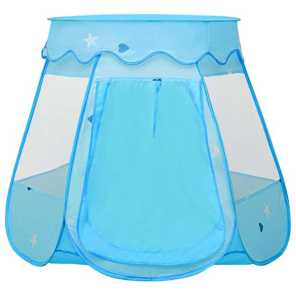vidaXL Kinderspeeltent 102x102x82 cm blauw