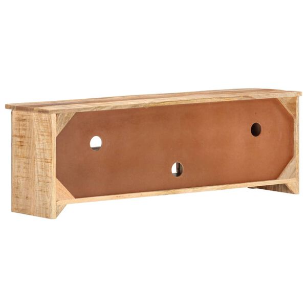 vidaXL Tv-meubel 120x30x40 cm ruw mangohout