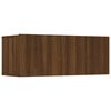vidaXL Tv-meubelen 4 st 80x30x30 cm bewerkt hout bruin eikenkleur