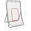 vidaXL Softbal Rebounder 88x79x137 cm staal