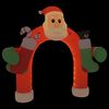 VidaXL Kerstboog opblaasbaar met LED's 320 cm