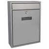 Perel Brievenbus Ibiza zilver BG40003