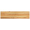 vidaXL Traptreden 8 st 100x25x2 cm massief eikenhout lichtbruin
