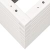 vidaXL Plantenbak 90x40x68,5 cm massief grenenhout wit
