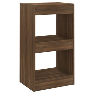 vidaXL Boekenkast/kamerscherm 40x30x72 cm bruin eikenkleur