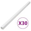 vidaXL Kabelgoot 40x25 mm 30 m PVC