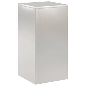 vidaXL Plantenstandaard zilver 30 x 30 x 60 cm Staal
