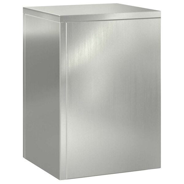 vidaXL Plantenstandaard 3 pcs Zilver Gegalvaniseerd staal