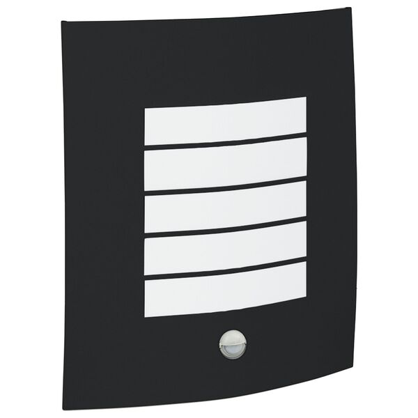 vidaXL Buiten Wandlamp Zwart 23.5 x 9 x 26 cm