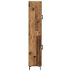 vidaXL Hoge kast 2 pcs Oud Hout Bewerkt hout
