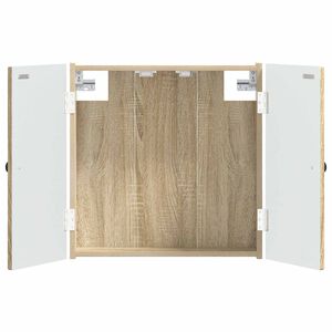 vidaXL Dartbord Kabinet BREDA Sonoma Eiken 52,5 x 10,5 x 53,5 cm