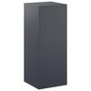 vidaXL Plantenstandaard Antraciet 40 x 40 x 100 cm Roestvrij staal