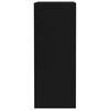 vidaXL Boekenkast 40x30x76,5 cm bewerkt hout zwart