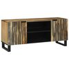 vidaXL TV Eenheden 105 x 33 x 46 cm Bruin Bewerkt hout