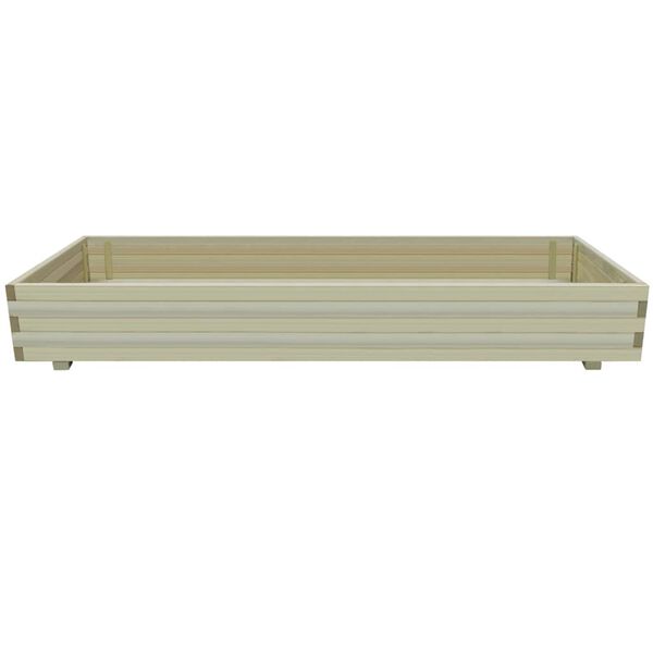 vidaXL Plantenbak 197x100x28 cm ge&iuml;mpregneerd grenenhout
