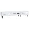 vidaXL TV-kast met lade Wit 147 x 34,5 x 30 cm Bewerkt hout