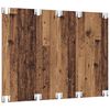 vidaXL Tv-meubelset Oud Hout 120 x 23,5 x 90 cm Bewerkt hout