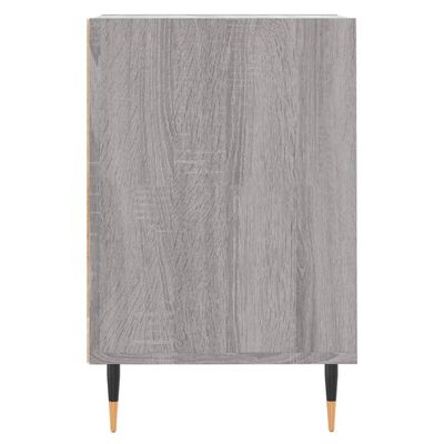 vidaXL Tv-meubel 100x35x55 cm bewerkt hout grijs sonoma eikenkleurig