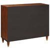 vidaXL Dressoir Bruin 90 x 33,5 x 75 cm Massief Mango Hout