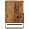 vidaXL Nachtkastjes 2 st 40x35x50 cm bewerkt hout oud houtkleurig