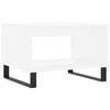 vidaXL Salontafel 60x50x40 cm bewerkt hout wit