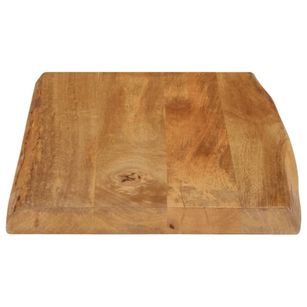 vidaXL Tafelblad met natuurlijke rand 60x40x2,5 cm massief mangohout