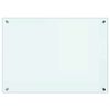 vidaXL Spatscherm keuken 70x50 cm gehard glas melkwit