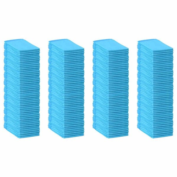 vidaXL Trainingspad voor Huisdieren 200 pcs Blauw en Wit 120 x 80 cm