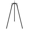 vidaXL Zadelrek op 3 poten vrijstaand ijzer zwart