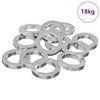 vidaXL Veer Washer 15929 st Wit IJzer