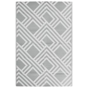 vidaXL Buitenkleed ARAKIL 120x180 cm PP grijs