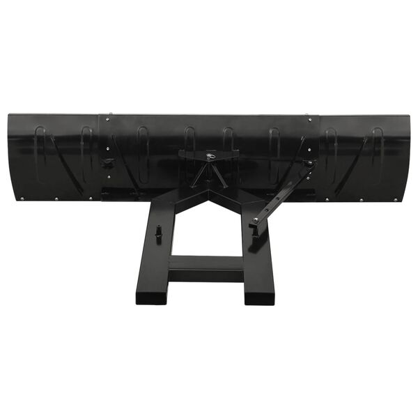 vidaXL Sneeuwploeg voor heftruck 200x48 cm zwart