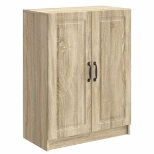 vidaXL Dressoir Sonoma Eiken 66 x 34,5 x 87 cm Bewerkt hout