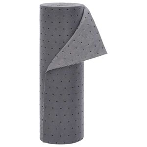 vidaXL Olie-absorberende pad 40x1000 cm grijs