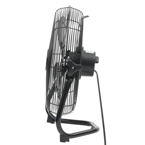 vidaXL Vloerventilator 3 snelheden 42,5 W 40 cm zwart