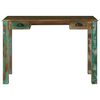 vidaXL Bureau Bruin 112 x 55 x 76 cm Massief gerecycled hout