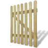 vidaXL Poort 100x120 cm hout