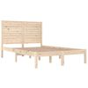 vidaXL Bedframe massief hout 135x190 cm