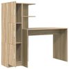 vidaXL Bureau 2 pcs Sonoma Eiken