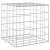 vidaXL Gabion met 3,5 mm Draad en 10x10 cm Gaas 50x50x50 cm
