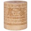 vidaXL Parasolvoet Naturel &Oslash;34 x 40 cm Massief Hout
