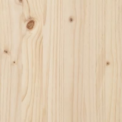 vidaXL Slaapbank uitschuifbaar 2x(90x200) cm massief grenenhout