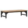 vidaXL Monitor Stand Artisanaal eiken 55 x 23 x 14 cm Bewerkt hout