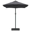 vidaXL Tuinparasol Antraciet 385 x 209 x 244 cm Polyester