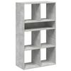 vidaXL Boekenkast 66x31x112 cm bewerkt hout betongrijs