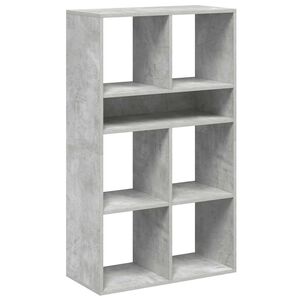 vidaXL Boekenkast 66x31x112 cm bewerkt hout betongrijs